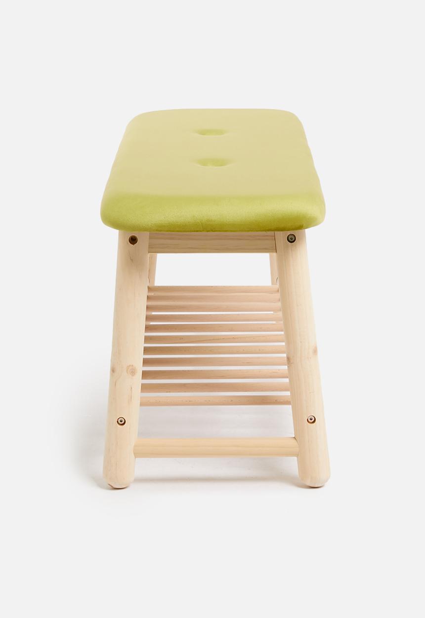 Sixth Floor - Scandi bench - chartreusse