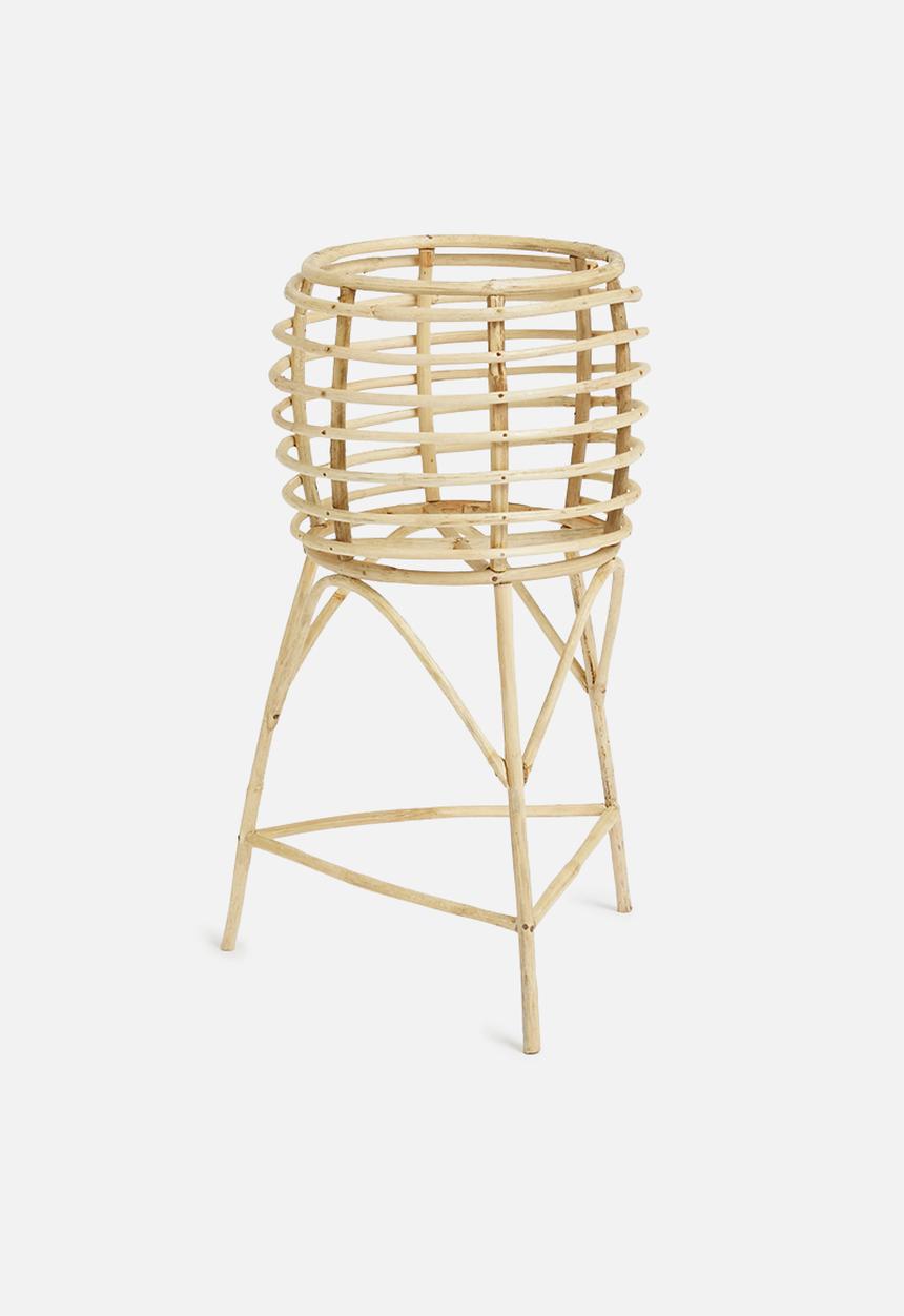 Sixth Floor - Rattan planter - natural