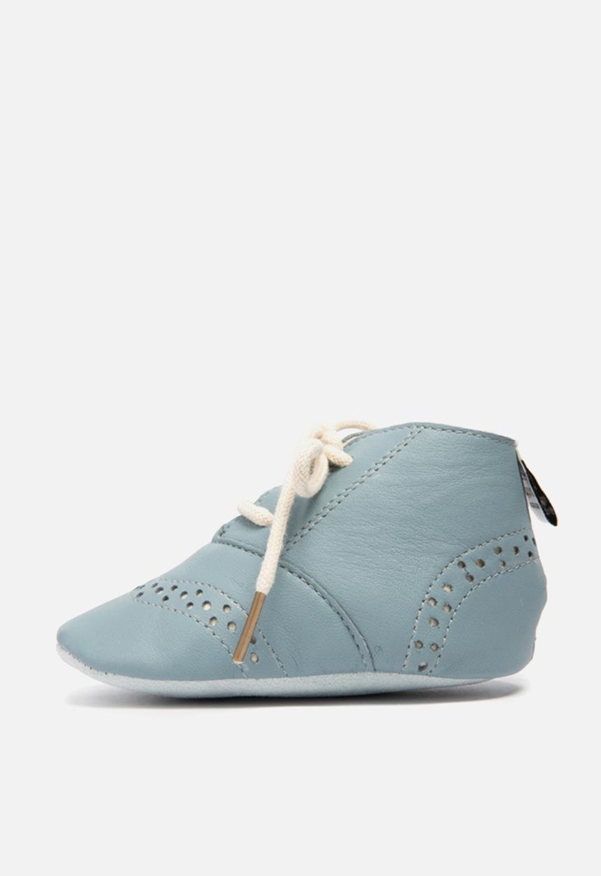 shooshoos - Monte Carlo leather booties - blue