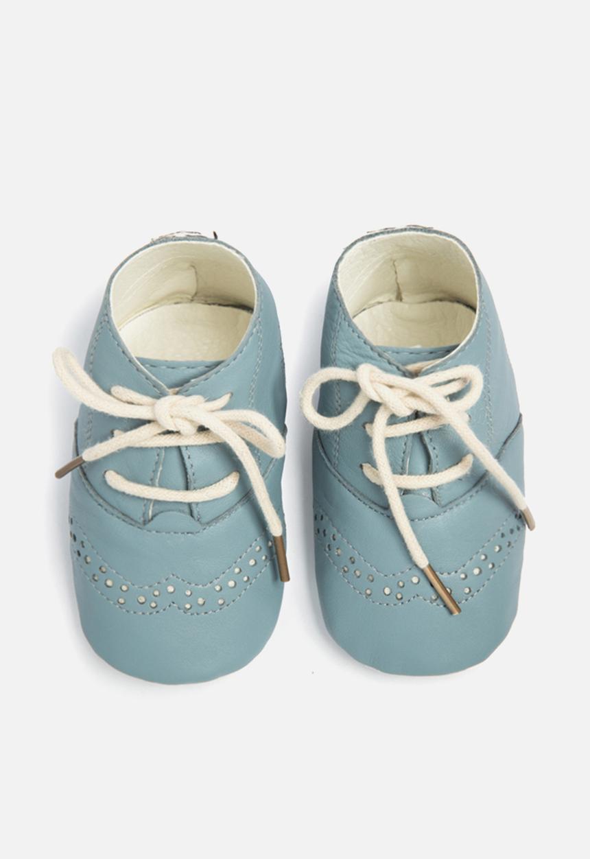 shooshoos - Monte Carlo leather booties - blue