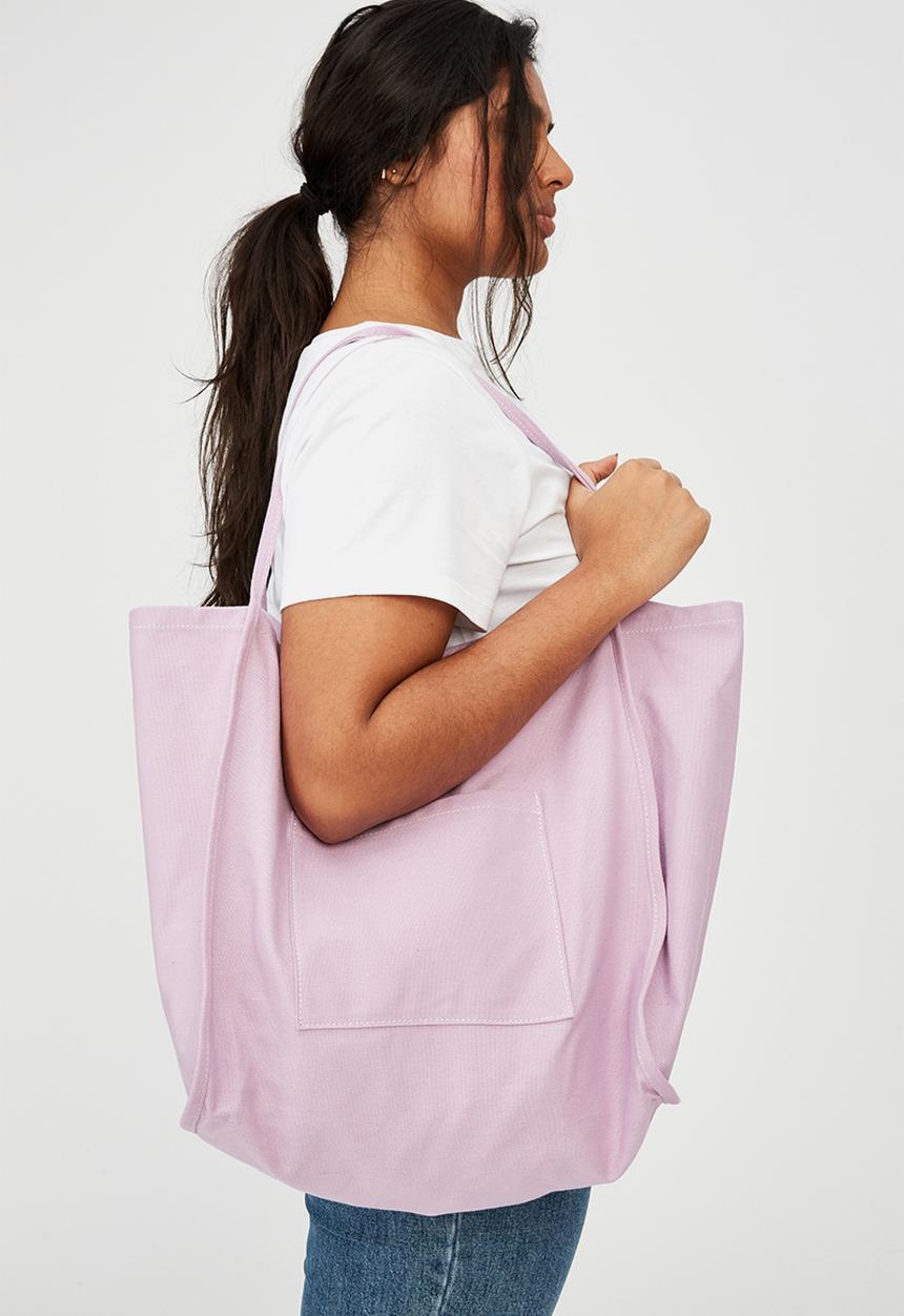 Rubi - Amelia tote - frosty lilac