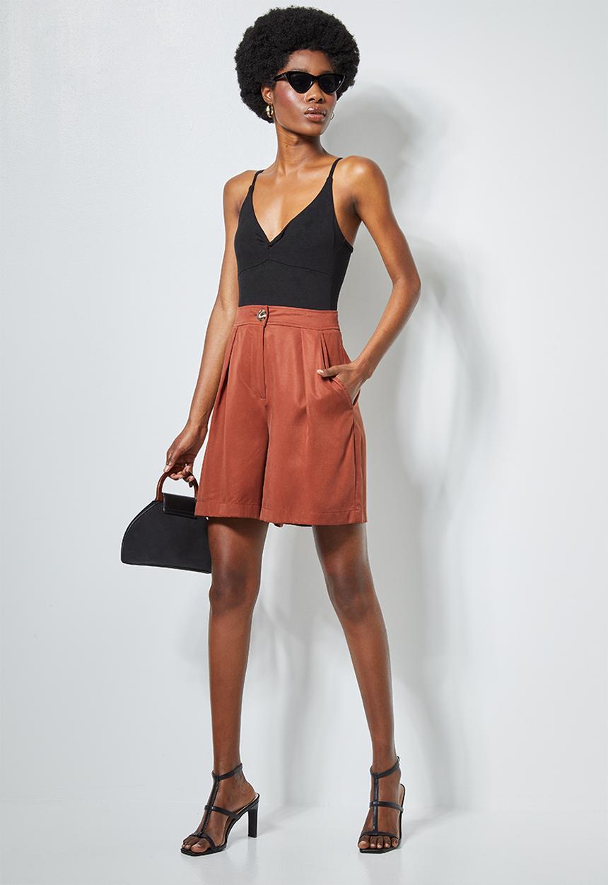 Superbalist - Twist front bodysuit - black