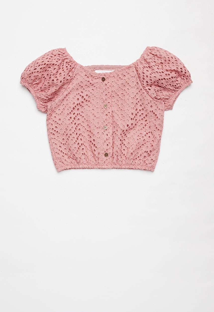 Superbalist - Off the shoulder blouse - pink