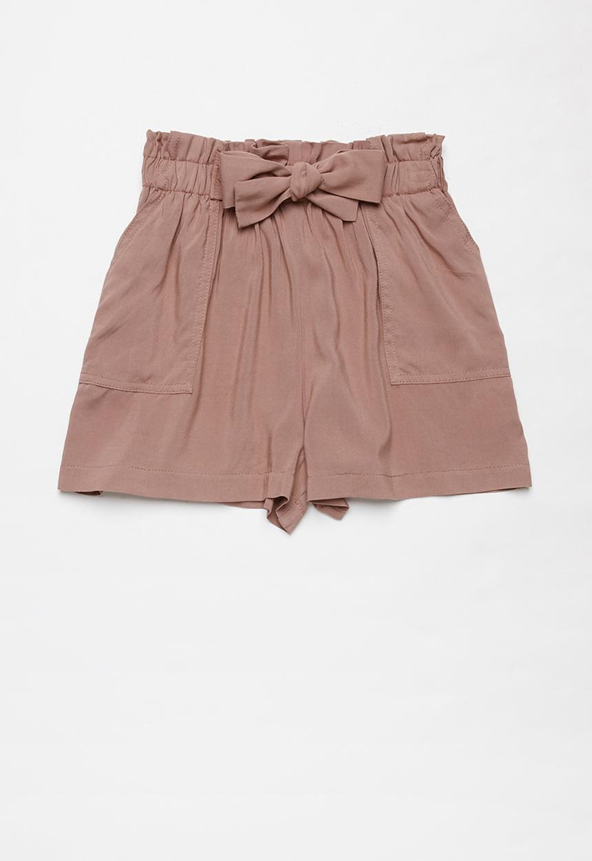Superbalist - High waisted shorts - ash rose
