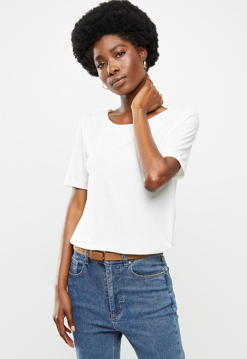Jacqueline de Yong - Finja top - white
