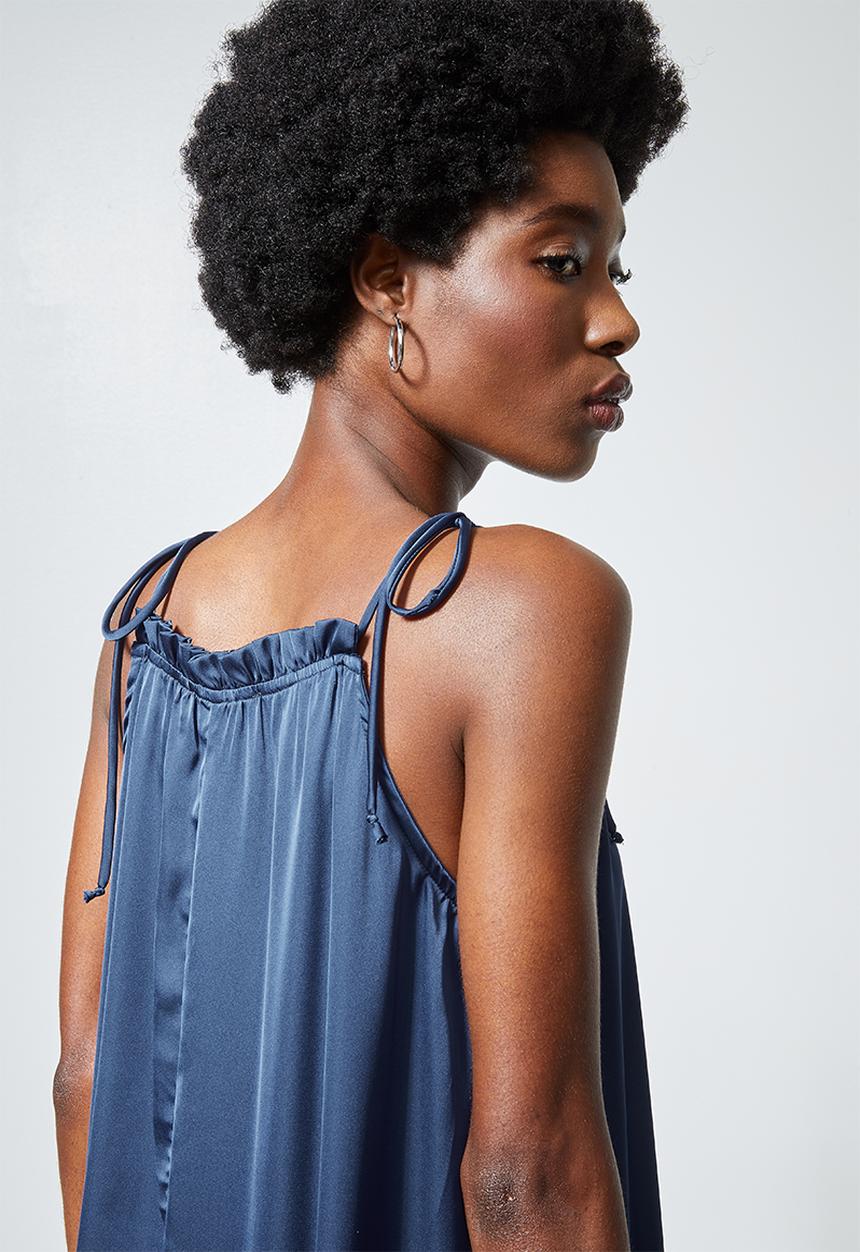 Superbalist - Halter neck dress - navy