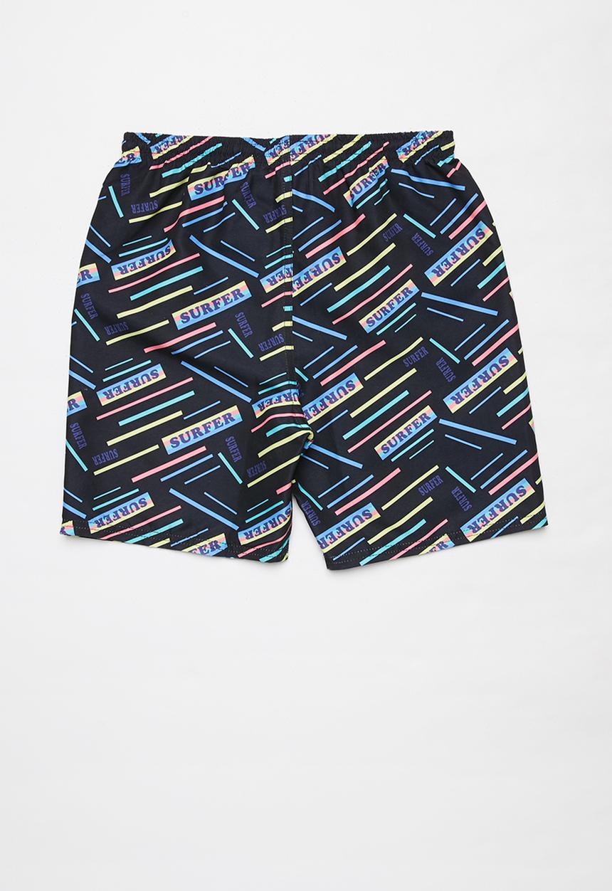 Rebel Republic - Tween boys board  shorts - multi