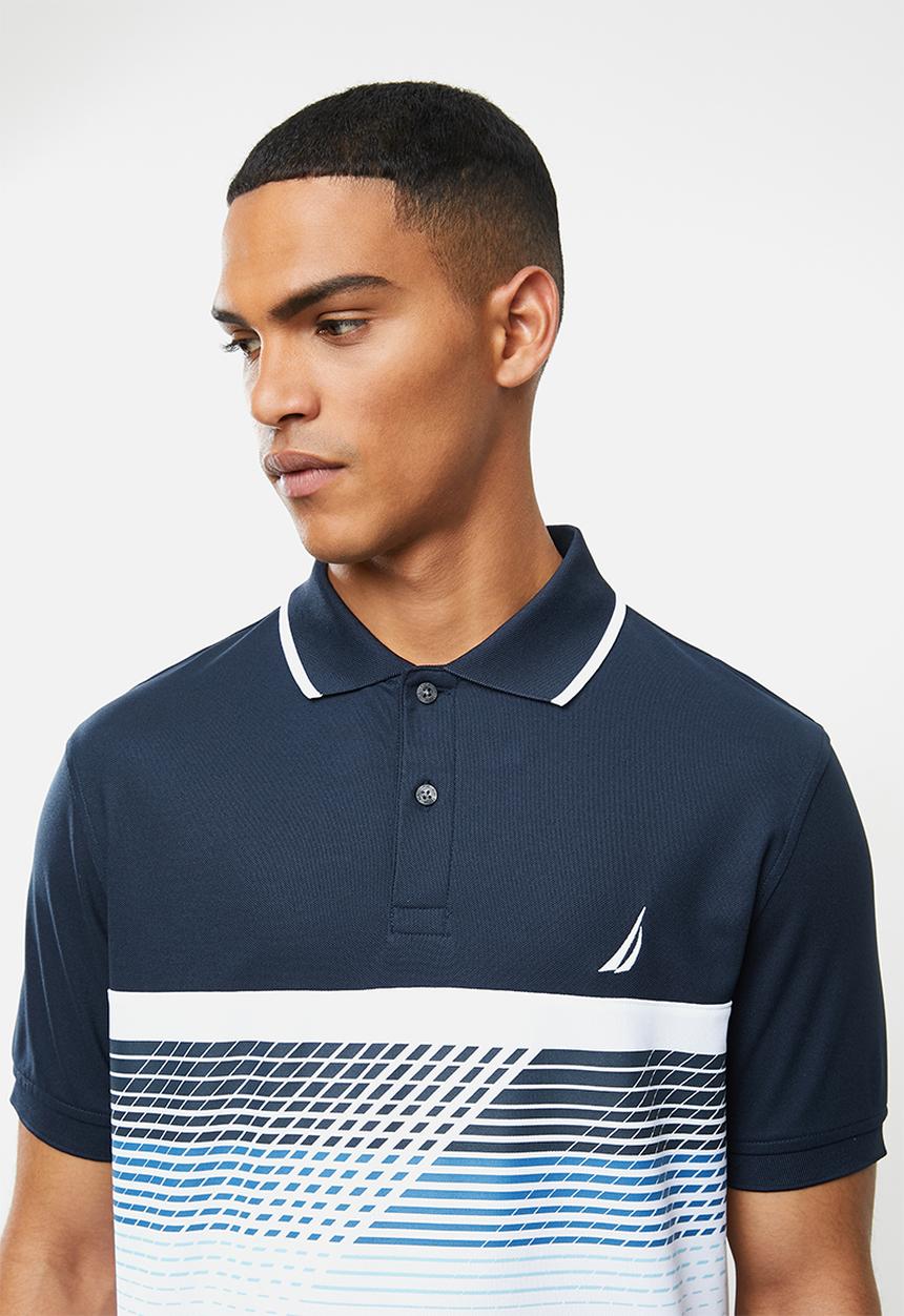 Nautica - Navtech printed polo - navy