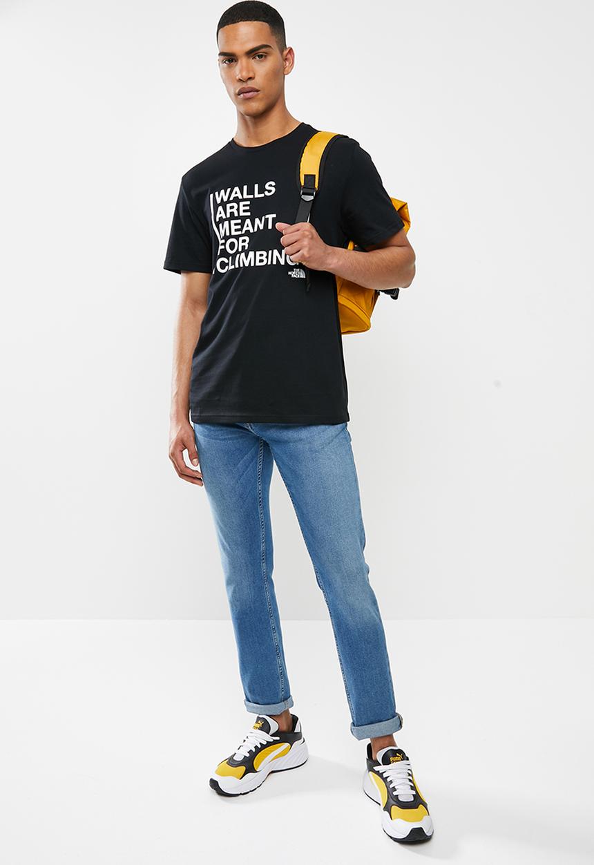 The North Face - Walls are for climbing tee - black