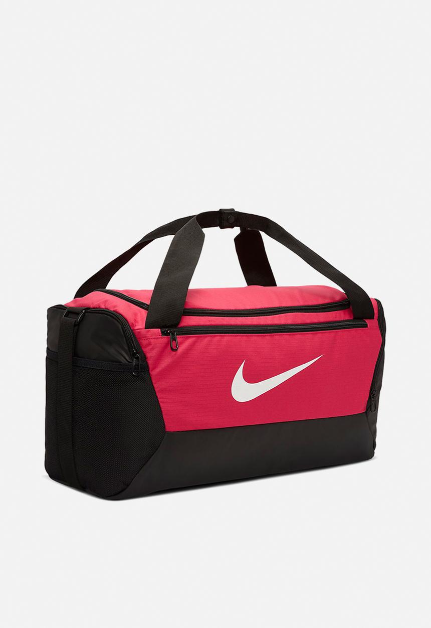 Nike - Nike brasilia duffel bag - small - rush pink / black /white