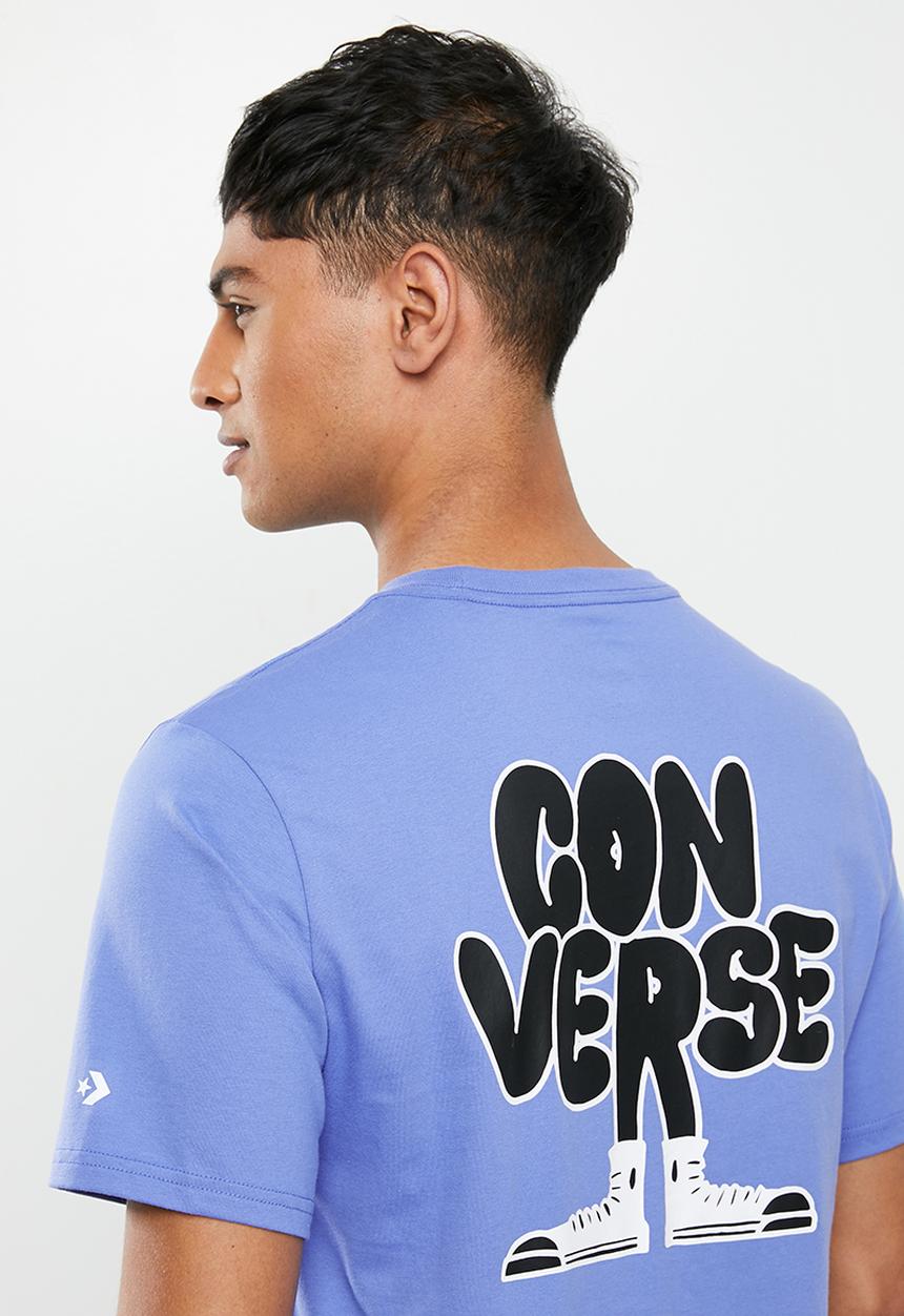 Converse - Converse cartoon chuck tee - blue 