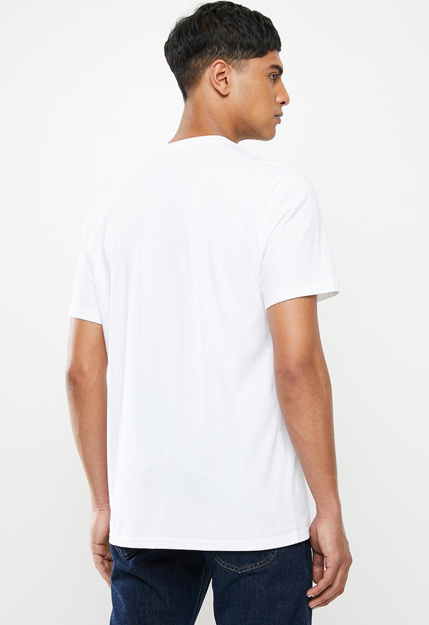 Converse - Converse star chevron waves tee - white