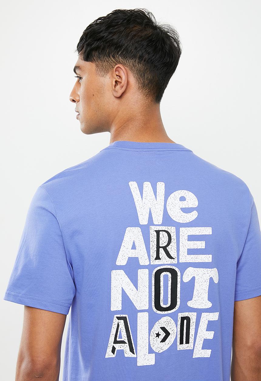 Converse - Converse not alone tee - blue 
