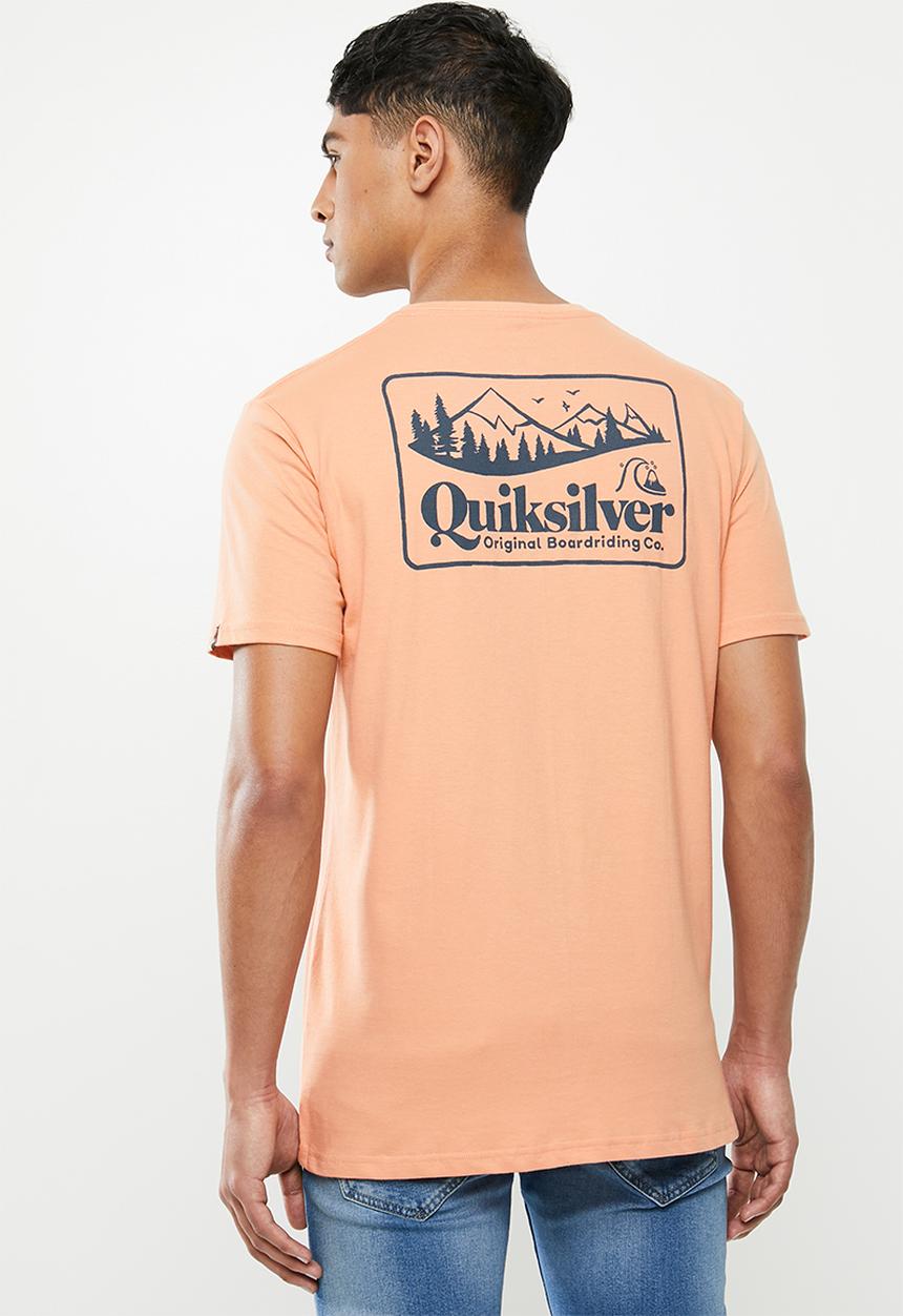 Quiksilver - Old habit short sleeve tee - orange 