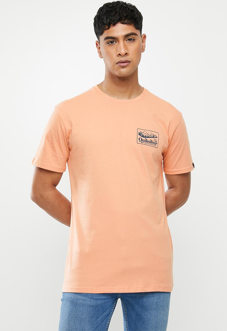 Quiksilver - Old habit short sleeve tee - orange 