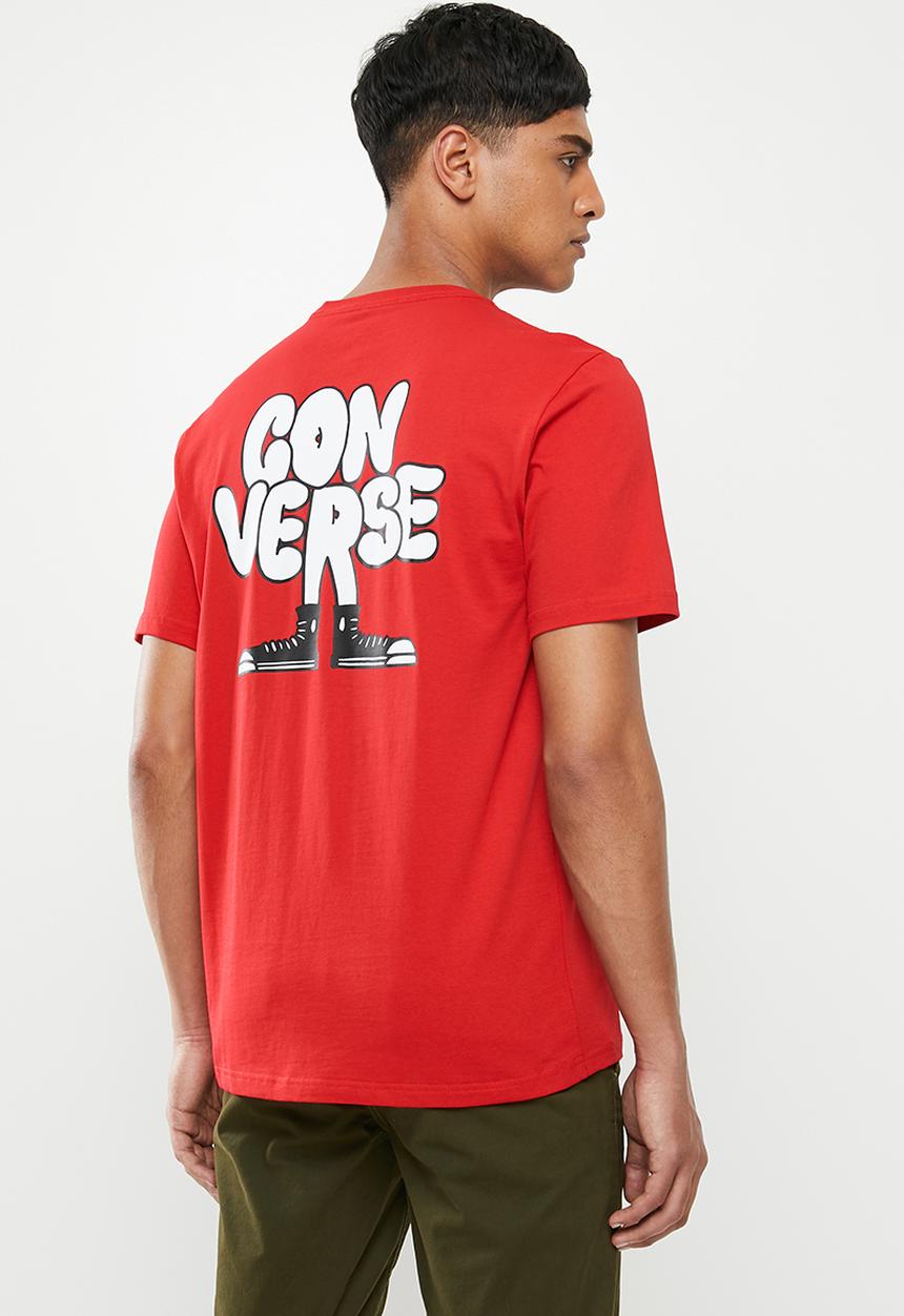Converse - Converse cartoon chuck tee - red