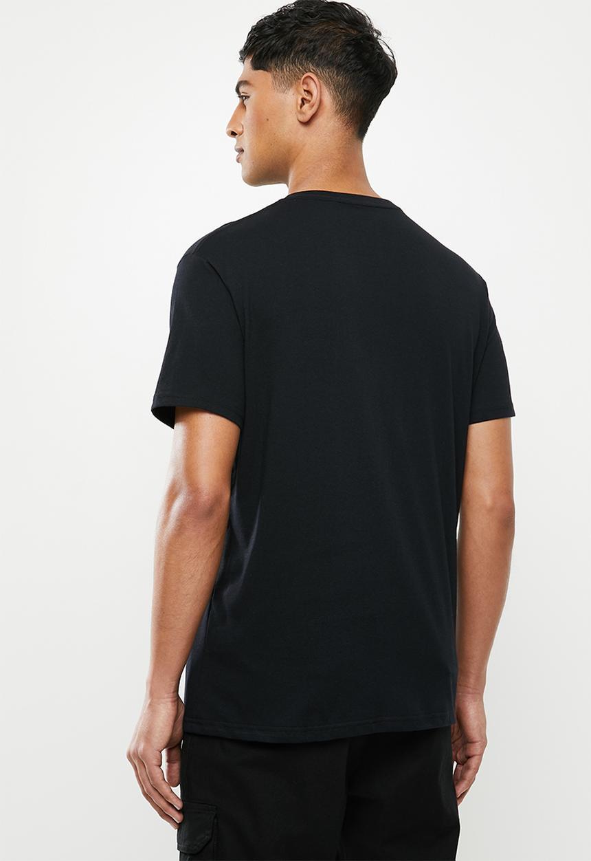 Quiksilver - Comp logo short sleeve tee - black