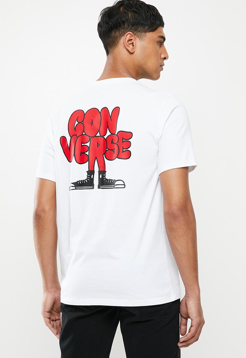 Converse - Converse cartoon chuck tee - white