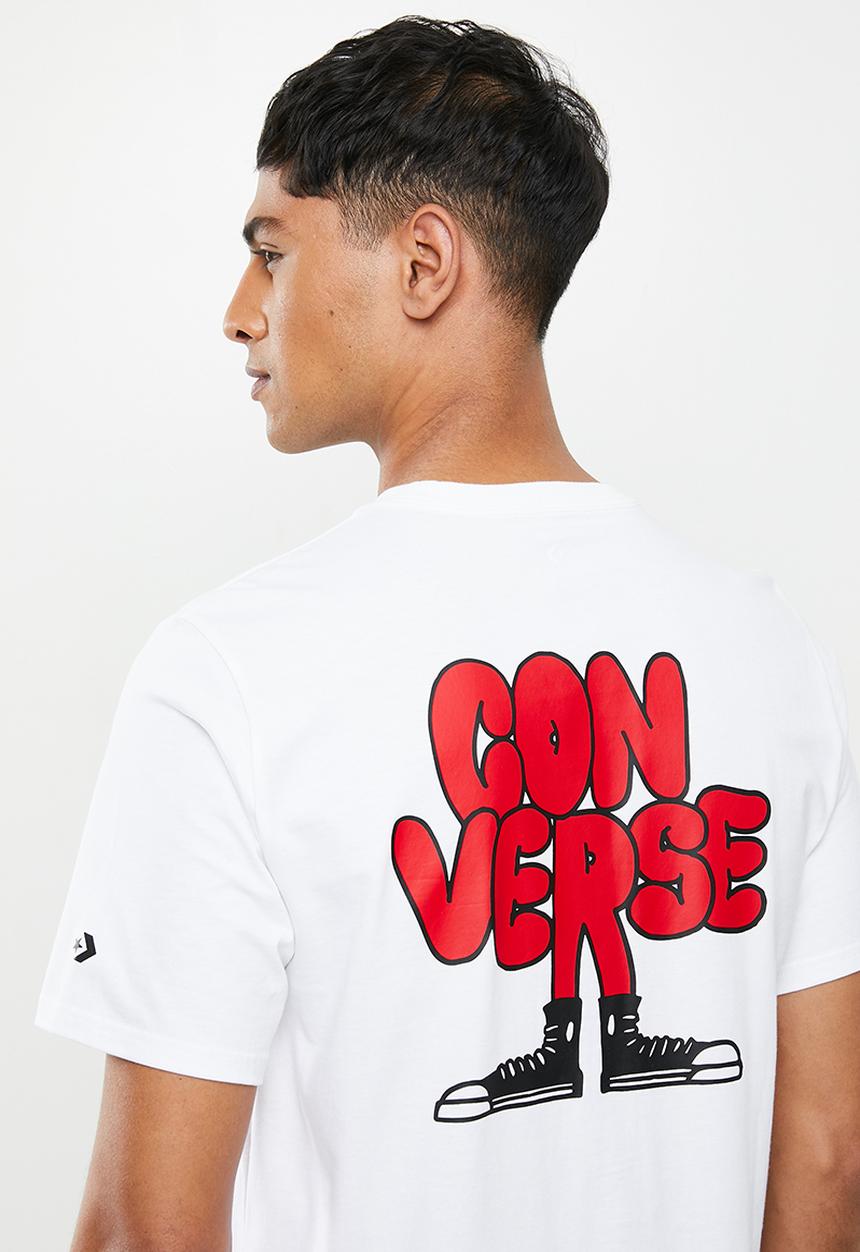 Converse - Converse cartoon chuck tee - white