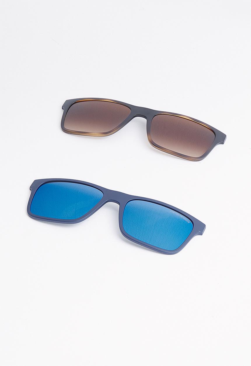 Emporio Armani - Twin lense set sunglasses 54mm - brown