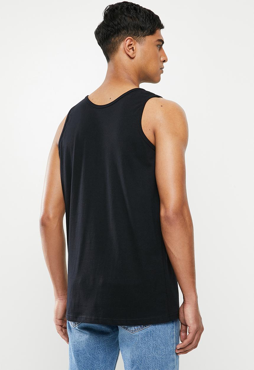 Quiksilver - Comp logo tank  - black