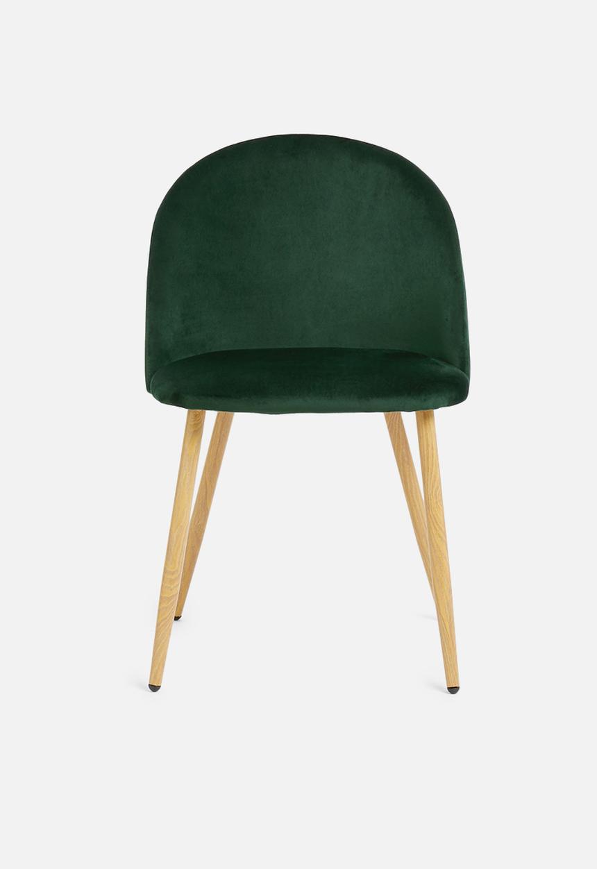 Sixth Floor - Slate dining chair - green
