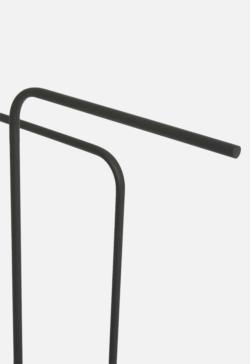 Emerging Creatives - Malmo towel rack - black