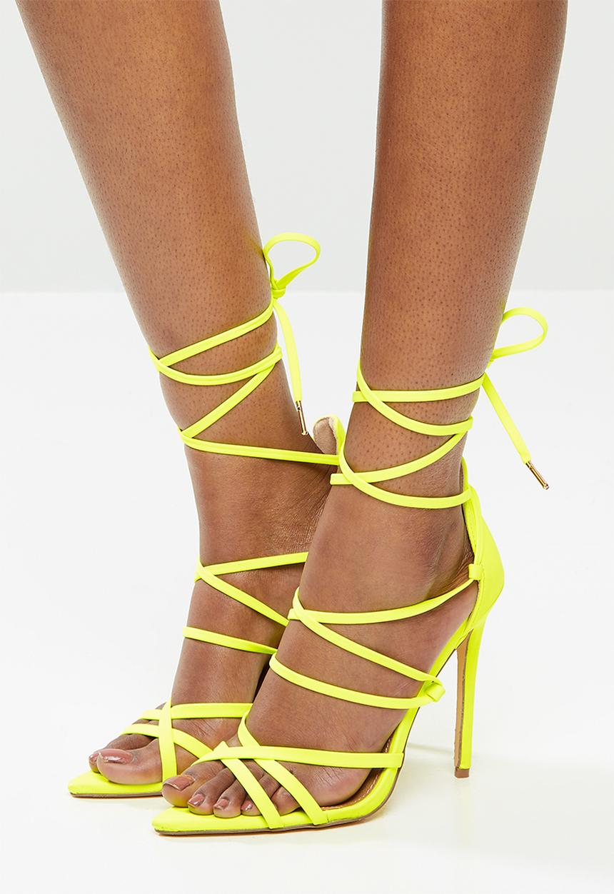 Madison® - Luna heel  - neon yellow