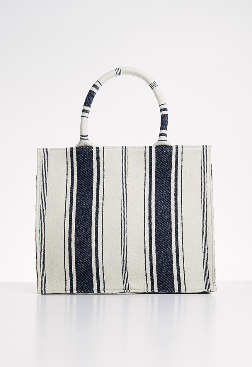 MANGO - Cavas bag - light beige
