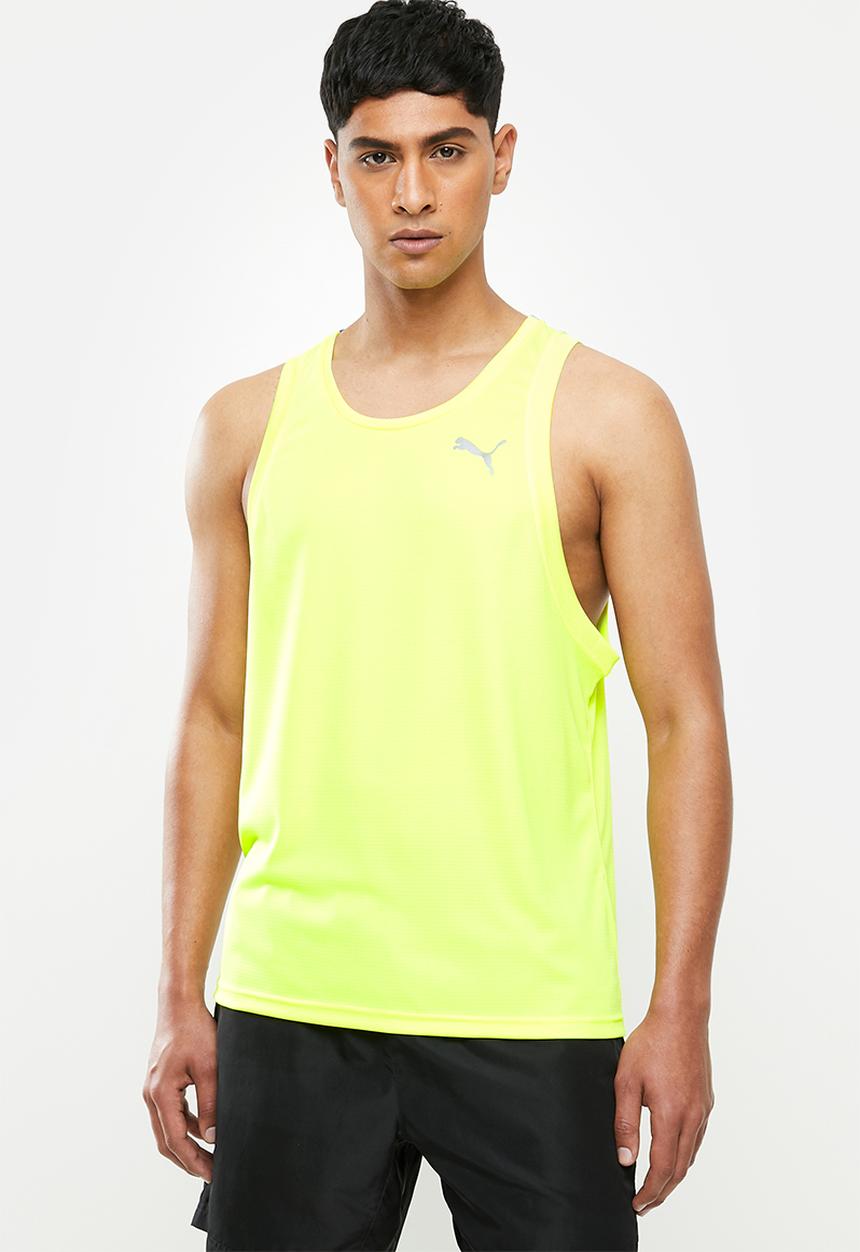 PUMA - Run favorite singlet - fizzy yellow & digi-blue