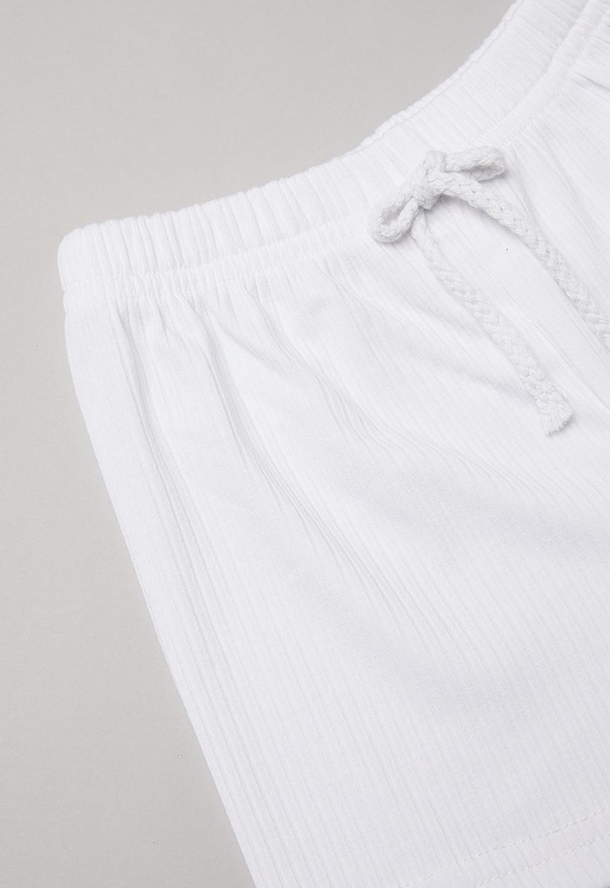 Baby Star - Tee & shorts set - white