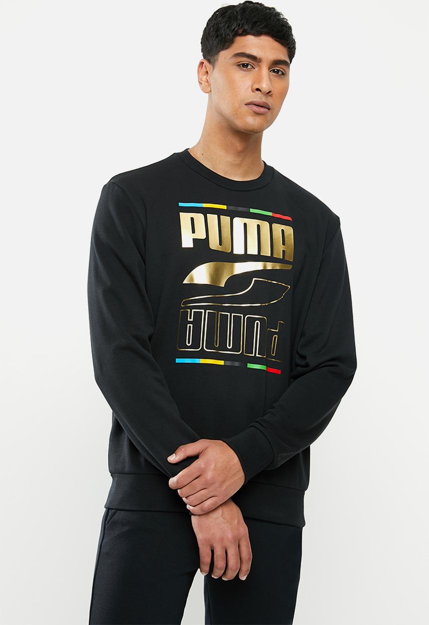 PUMA - Rebel crew 5 continents track top - puma black