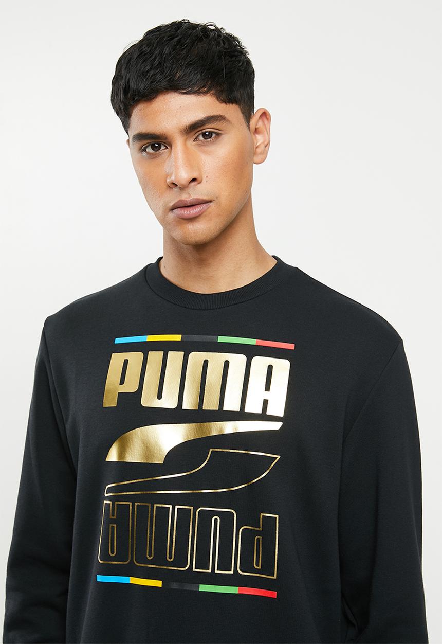 PUMA - Rebel crew 5 continents track top - puma black