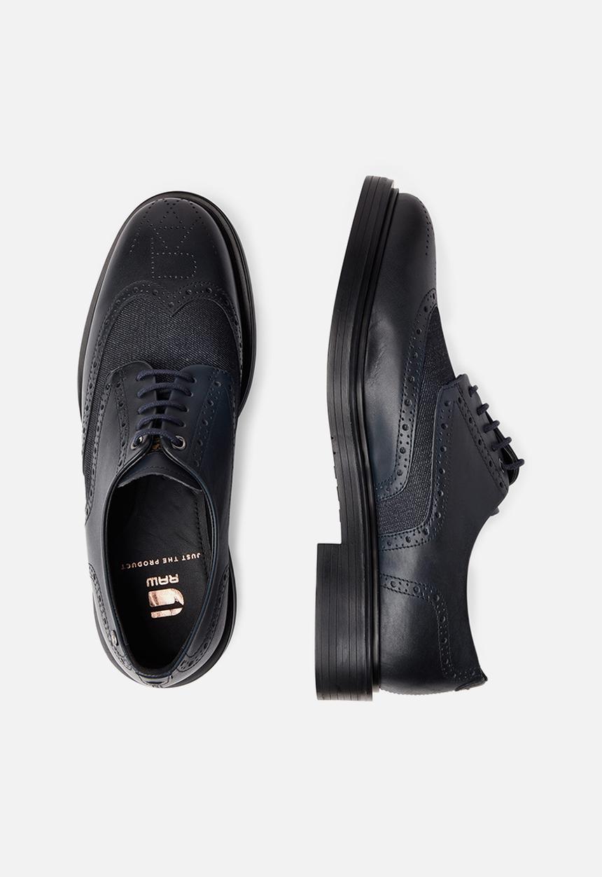 G-STAR - Vacum brogue - dk saru blue