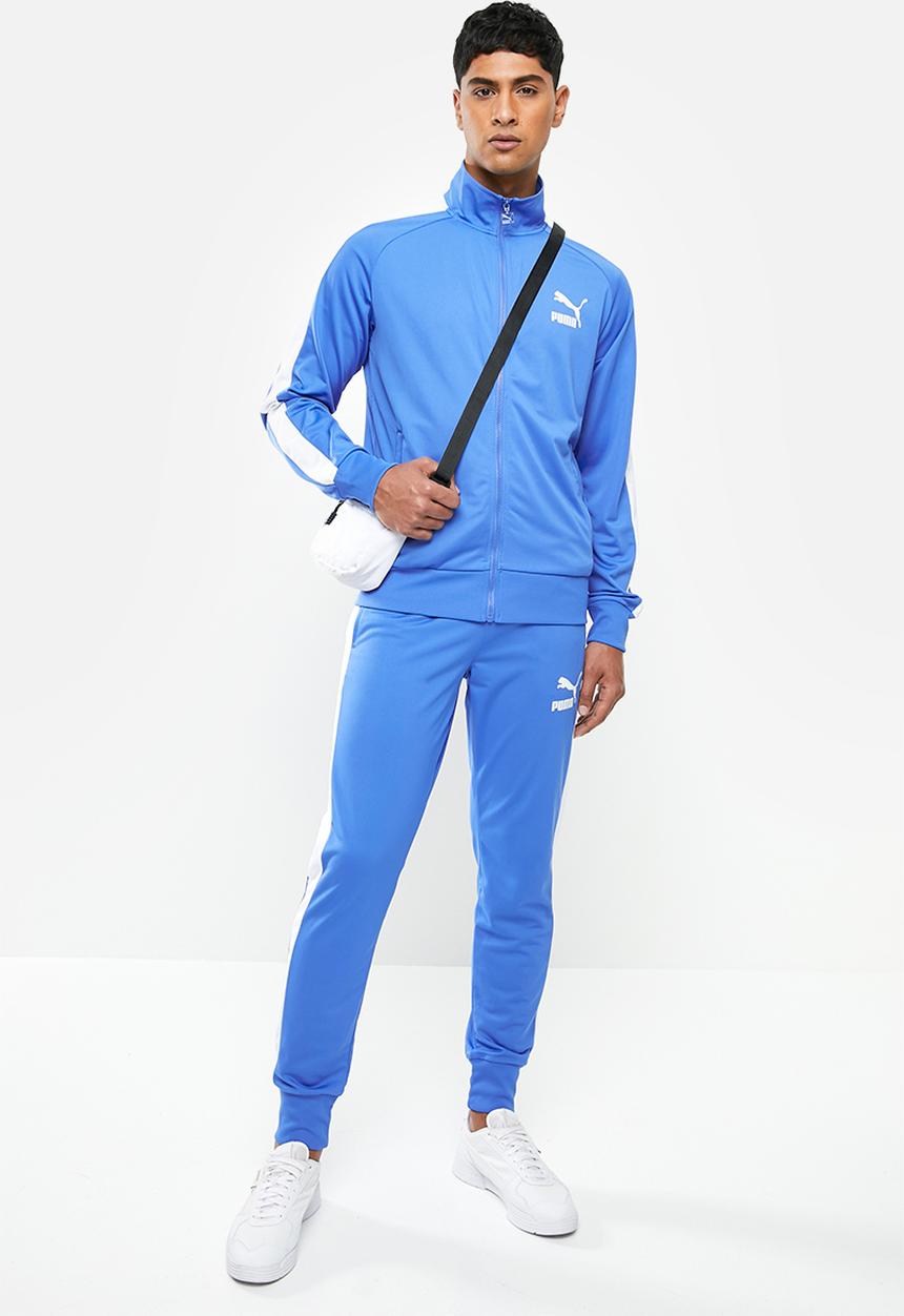 PUMA - Iconic t7 track pant - palace blue