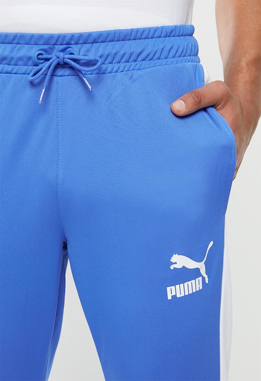 PUMA - Iconic t7 track pant - palace blue