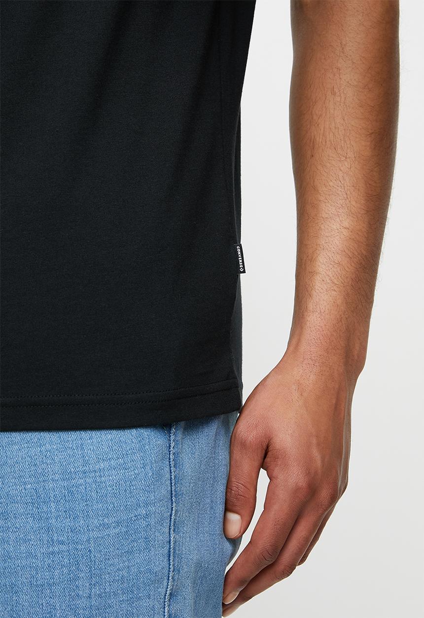 Converse - Converse planet set short sleeve tee - black