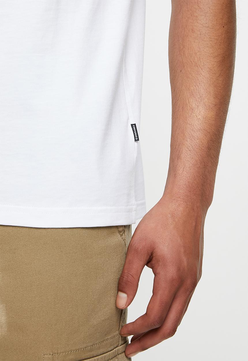 Converse - Converse planet set shirt sleeve tee- white