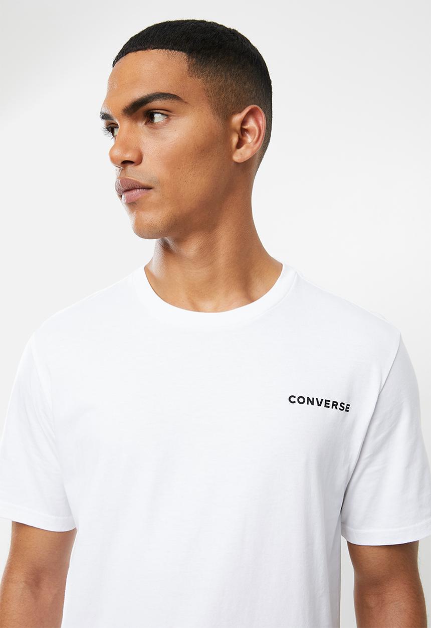 Converse - Converse all star short sleeve tee - white