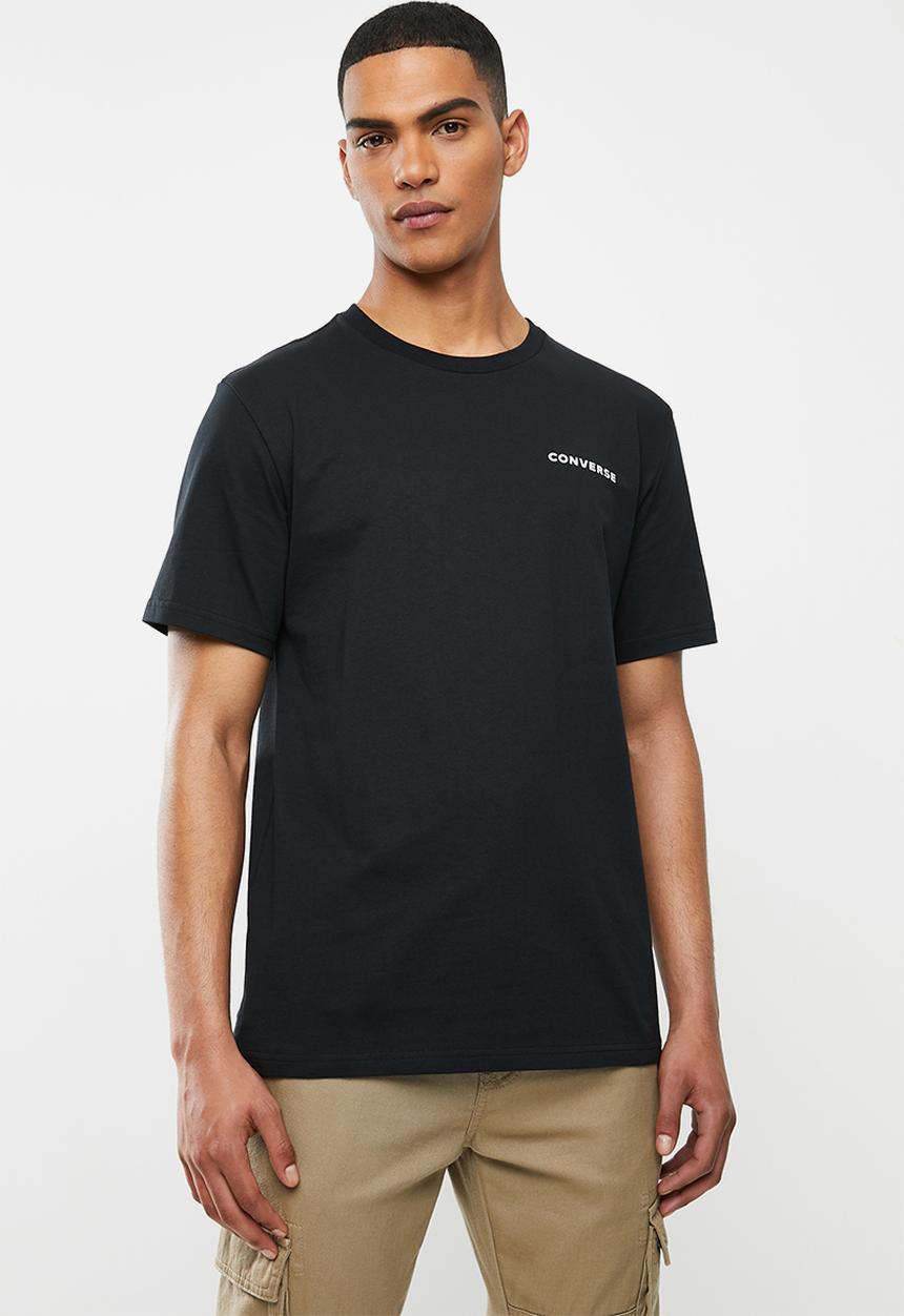 Converse - Converse all star short sleeve tee - black