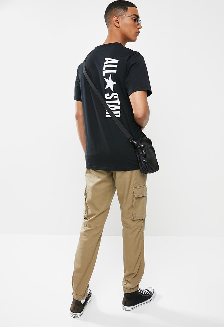 Converse - Converse all star short sleeve tee - black