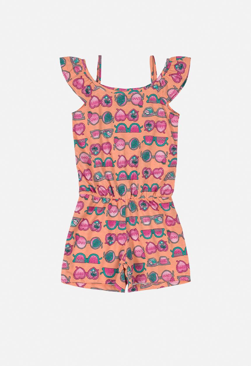 Bee Loop - Watermelon playsuit - multi 