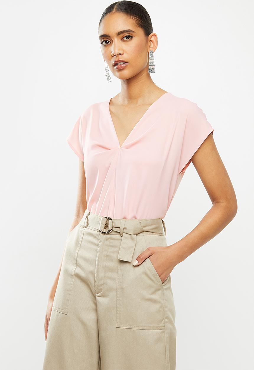 MANGO - Chemapli T-shirt - pink