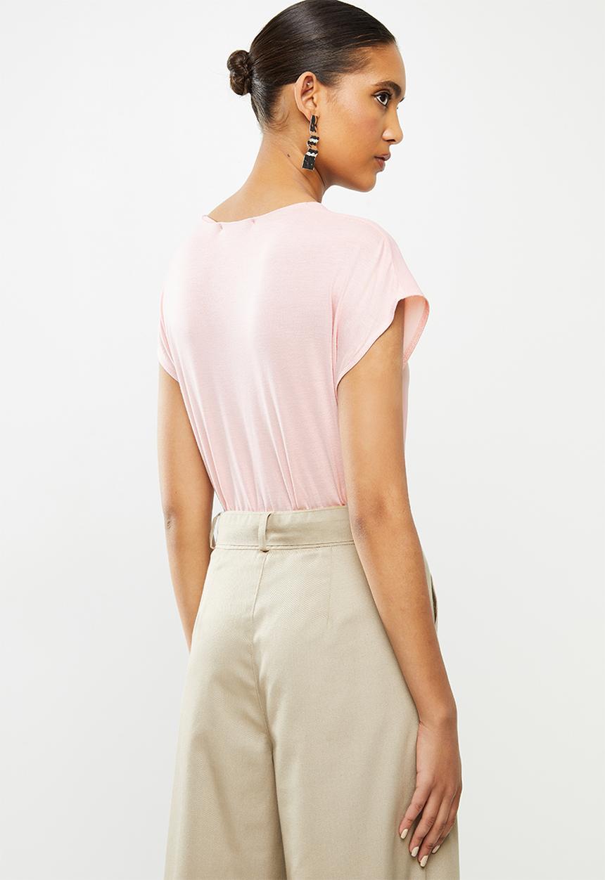 MANGO - Chemapli T-shirt - pink
