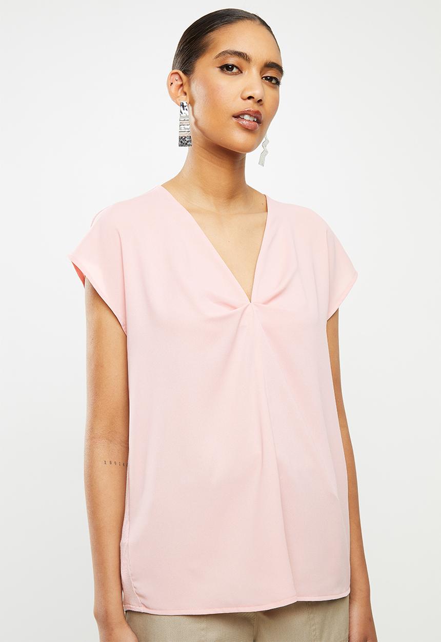 MANGO - Chemapli T-shirt - pink