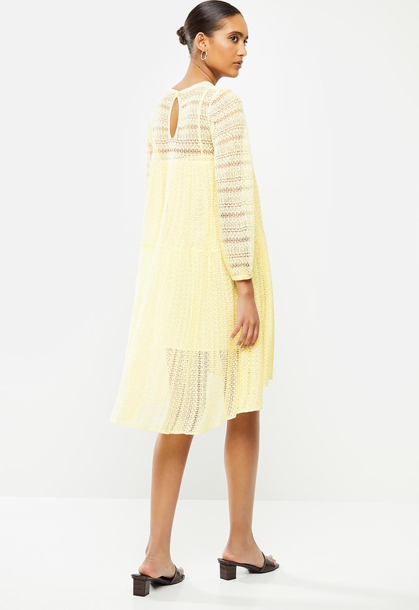 MANGO - Dress marie - yellow 