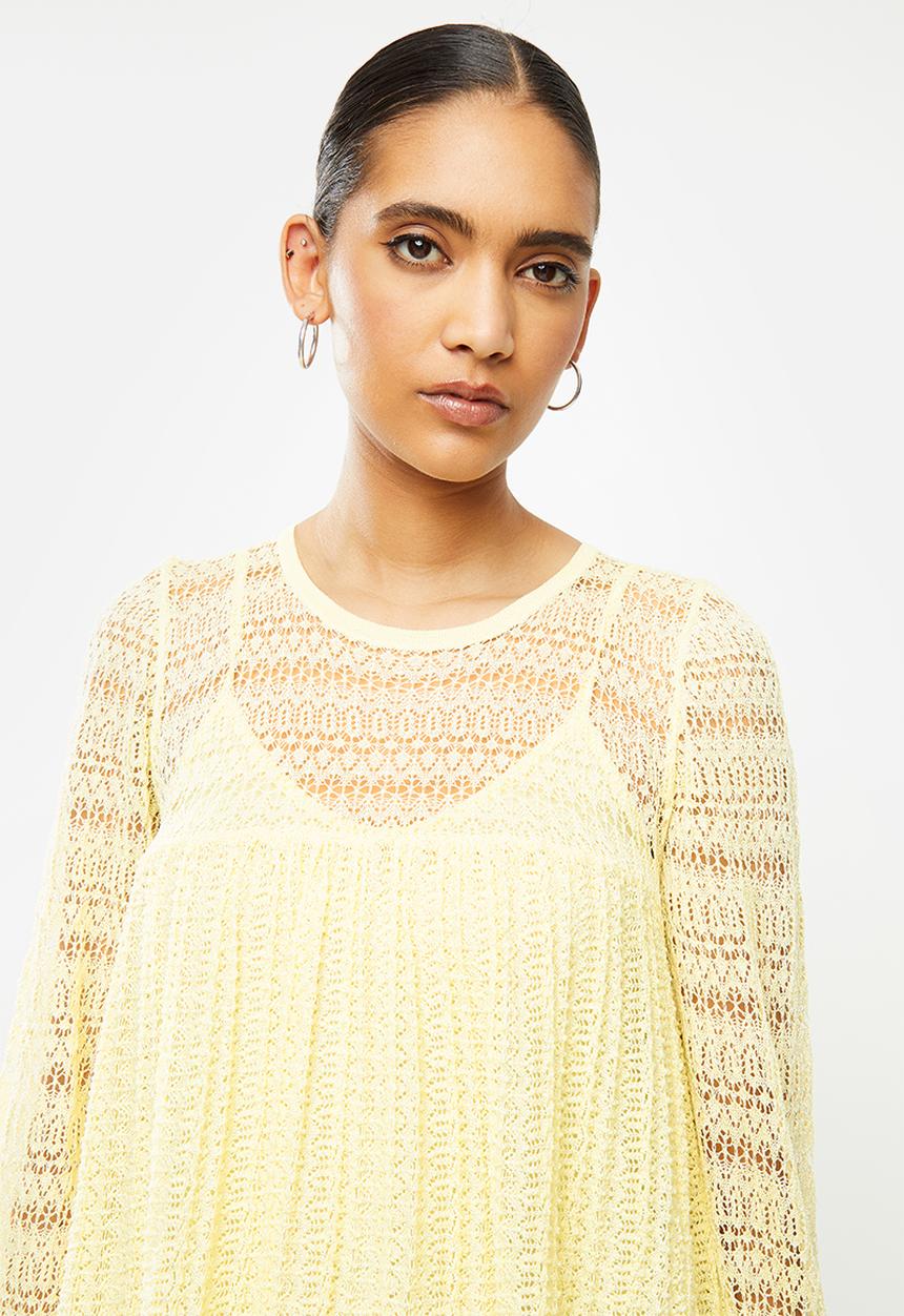 MANGO - Dress marie - yellow 