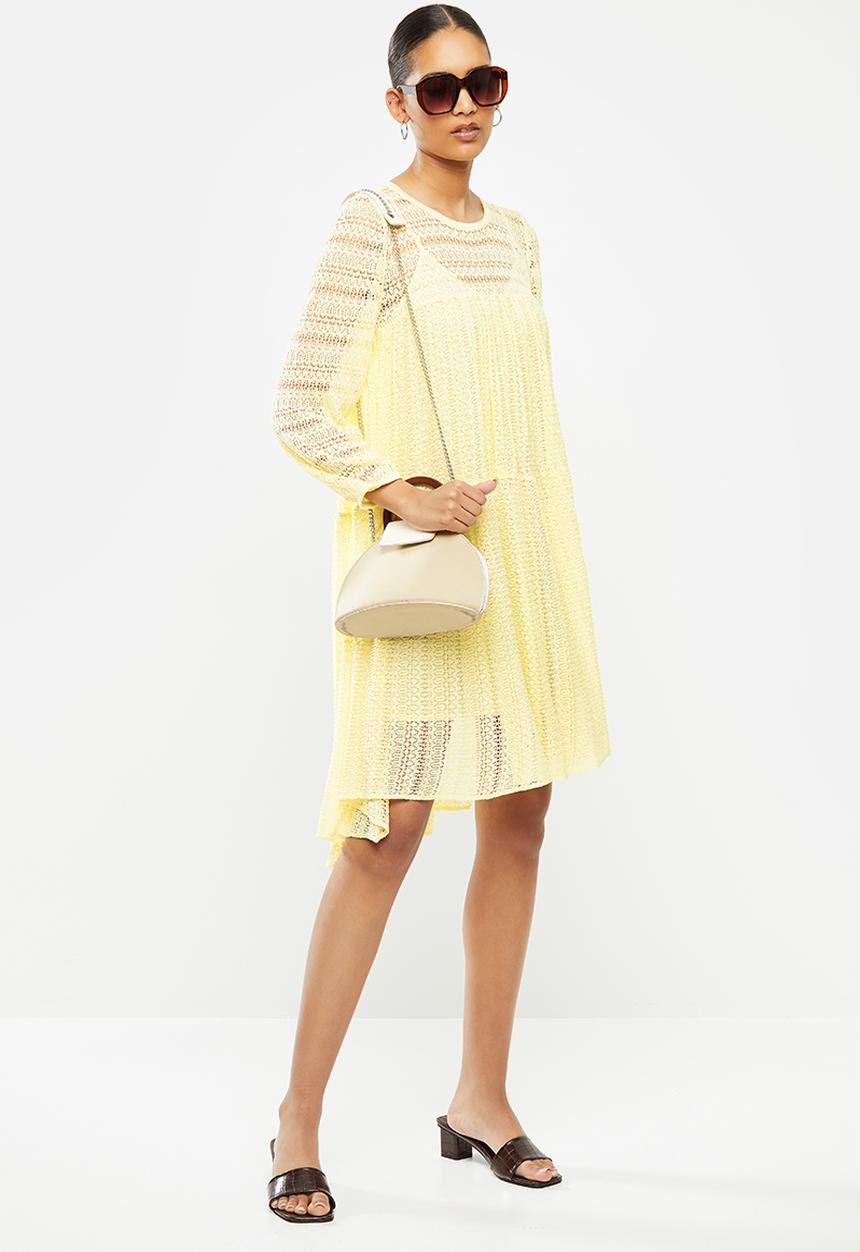 MANGO - Dress marie - yellow 