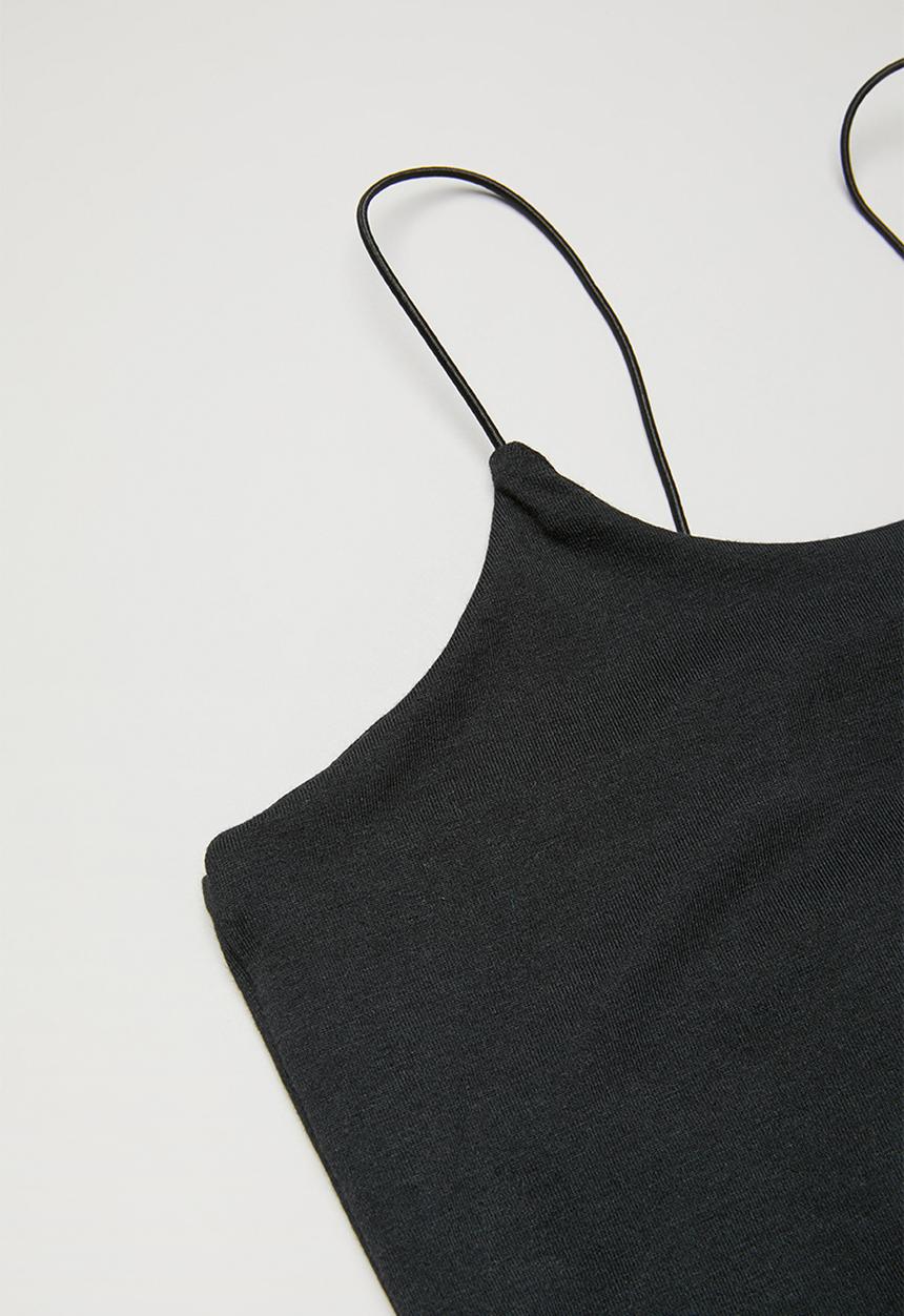 Superbalist - 2 Pack elastic strap bodysuit - black & white