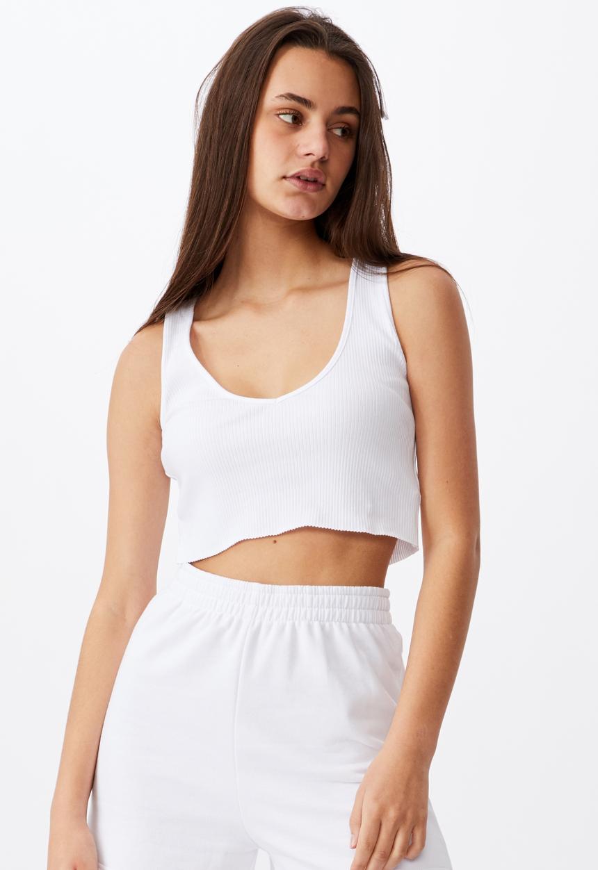 Factorie - Deep v tank - white